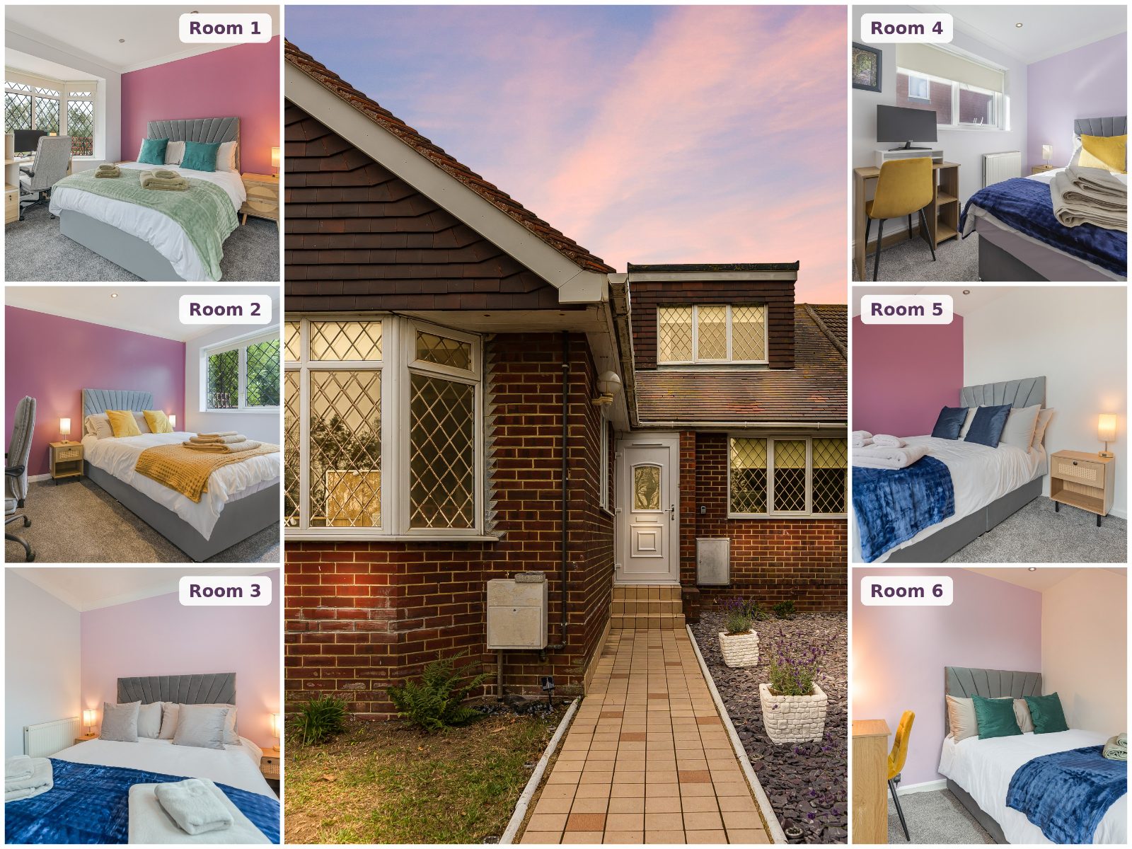 Brighton Contractor Crew Base | 6 Private Rooms — Brighton